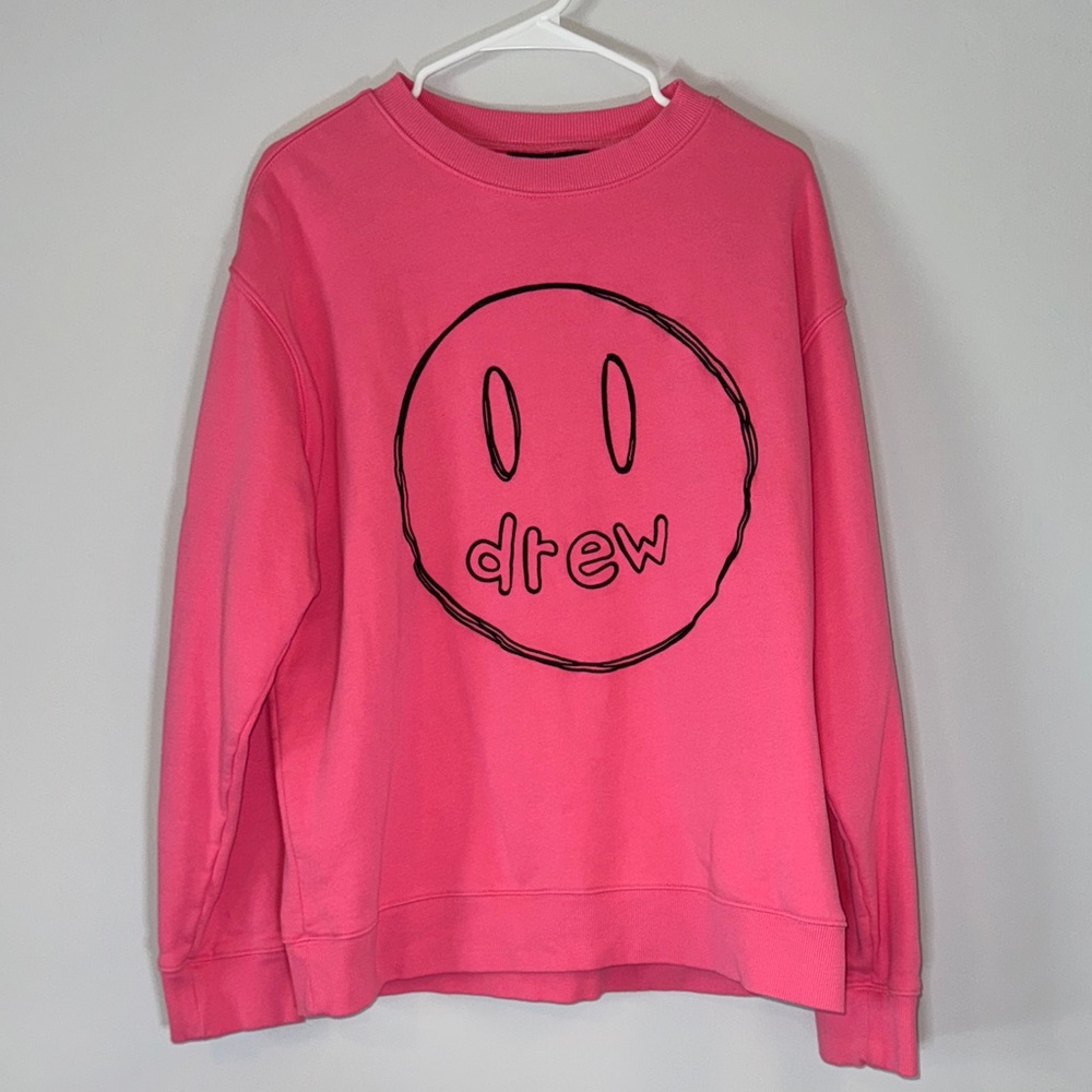 Drew House Justin Bieber Pink Drew Crewneck NEW WITHOUT TAGS 🩷